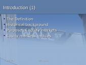 Equity markets 3 puslapis