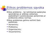 Etikos problemos ir požiūris 3 puslapis