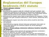 Europos bendrovės. Europos ekonominių interesų grupės. Įmonių teisė 14 puslapis