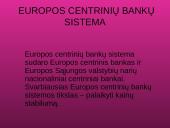 Europos Centrinis Bankas ir jo veikla 2 puslapis