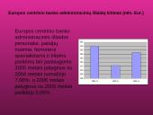 Europos Centrinis Bankas ir jo veikla 13 puslapis