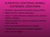 Europos Centrinis Bankas ir jo veikla 3 puslapis