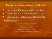 Europos Sąjungos (ES) institucijų struktūra 13 puslapis