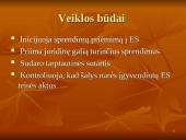 Europos Sąjungos (ES) institucijų struktūra 10 puslapis