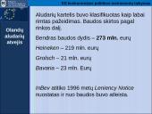 Europos Sąjungos (ES) konkurencijos politikos instrumentų taikymas: atvejų analizė 12 puslapis