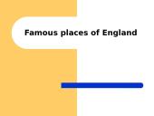 Famous places of England 1 puslapis