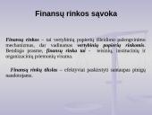 Finansų rinkos sąvoka 2 puslapis