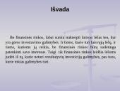 Finansų rinkos sąvoka 15 puslapis