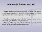 Finansų rinkos sąvoka 6 puslapis