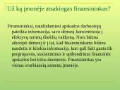 Finansų valdymo turinys. Įmonės finansų valdymo organizacinė struktūra 17 puslapis