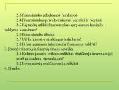 Finansų valdymo turinys. Įmonės finansų valdymo organizacinė struktūra 3 puslapis
