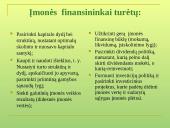 Finansų valdymo turinys. Įmonės finansų valdymo organizacinė struktūra 5 puslapis