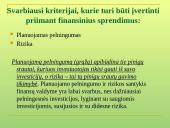 Finansų valdymo turinys. Įmonės finansų valdymo organizacinė struktūra 8 puslapis