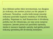 Finansų valdymo turinys. Įmonės finansų valdymo organizacinė struktūra 9 puslapis