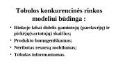 Firmos elgsena tobulos konkurencijos rinkoje 3 puslapis