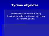 Fonologinių ir rašytinės kalbos sutrikimų sąsajos 4 puslapis