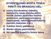 Galimybės pasirinkti ir įsigyti gyvenamąjį būstą Lietuvoje 11 puslapis