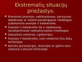 Galimos ekstremalios situacijos Lietuvoje bei jų priežastys 5 puslapis