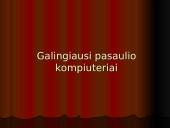 Galingiausi pasaulio kompiuteriai