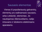 Galvaniniai elementai ir elektrolizės reiškinys 7 puslapis
