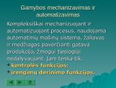 Gamybinio proceso organizavimo principai ir gamybinio proceso apibūdinimas 10 puslapis
