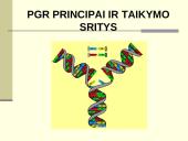 Polimerazės grandininė reakcija (PGR) 8 puslapis