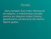 Genų terapija — realybė 10 puslapis