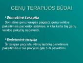 Genų terapija — realybė 6 puslapis