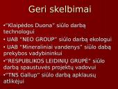 Geri ir blogi skelbimai spaudoje
