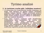 Gidų ir kelionių vadovų kompetencijos nustatymo analizė 11 puslapis
