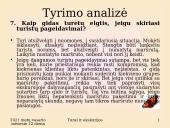 Gidų ir kelionių vadovų kompetencijos nustatymo analizė 13 puslapis