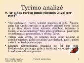 Gidų ir kelionių vadovų kompetencijos nustatymo analizė 15 puslapis