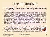 Gidų ir kelionių vadovų kompetencijos nustatymo analizė 7 puslapis