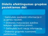 Grupės (komandos) normos, komandos sutelktumas 15 puslapis