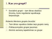 Grupės ir organizacijos 2 puslapis