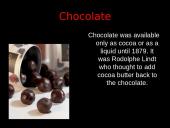 History of chocolate 6 puslapis