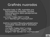 HTML (Hypertext markup language) pradžiamokslis 11 puslapis
