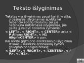 HTML (Hypertext markup language) pradžiamokslis 5 puslapis