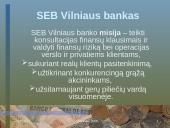 Identiteto analizė: SEB Vilniaus bankas 6 puslapis