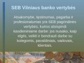 Identiteto analizė: SEB Vilniaus bankas 9 puslapis