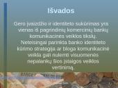 Identiteto analizė: SEB Vilniaus bankas 10 puslapis