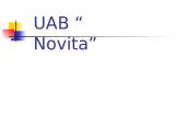 Įmonės UAB "Novita" analizė
