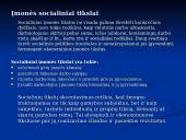 Įmonės ekonominių ir socialinių tikslų suderinamumas 8 puslapis