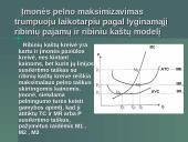 Įmonės pelno maksimizavimas trumpuoju laikotarpiu 7 puslapis