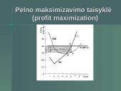 Įmonės pelno maksimizavimas trumpuoju laikotarpiu 9 puslapis