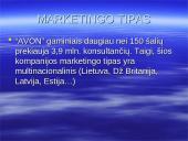 Įmonės rinkodaros analizė: "Avon" 2 puslapis