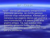 Įmonės rinkodaros analizė: "Avon" 6 puslapis