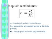 Įmonės tikslai. Vyraujančio tikslo apibūdinimas 9 puslapis