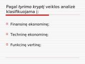 Įmonių veiklos analizės rūšys ir sudedamosios dalys 13 puslapis