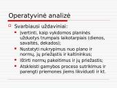 Įmonių veiklos analizės rūšys ir sudedamosios dalys 16 puslapis